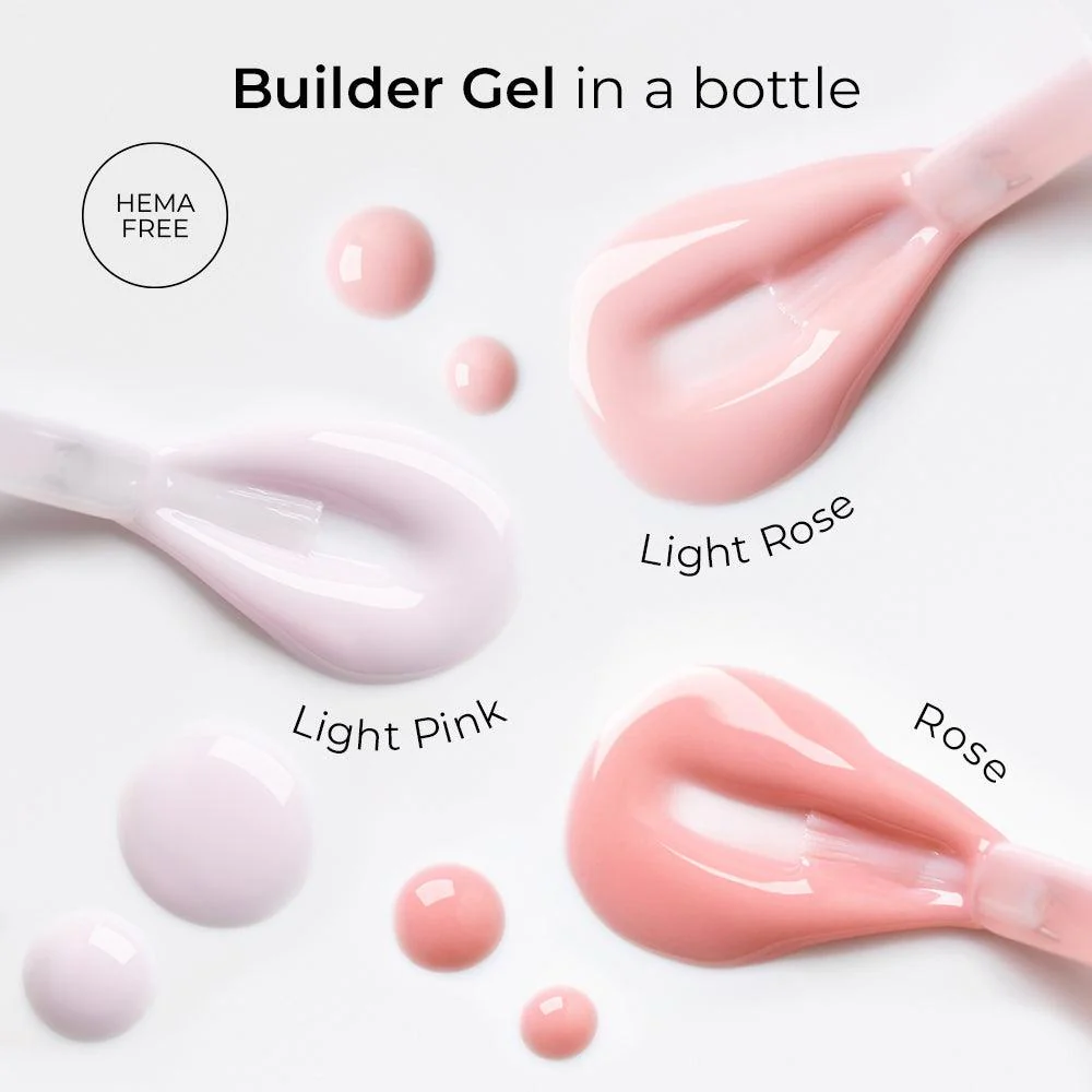 Builder Gel in a Bottle Light Rose - Image 5