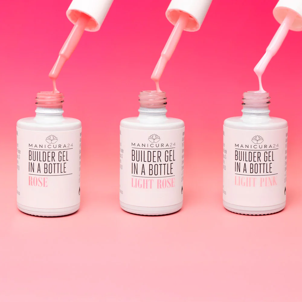 Builder Gel in a Bottle Light Pink - Image 5