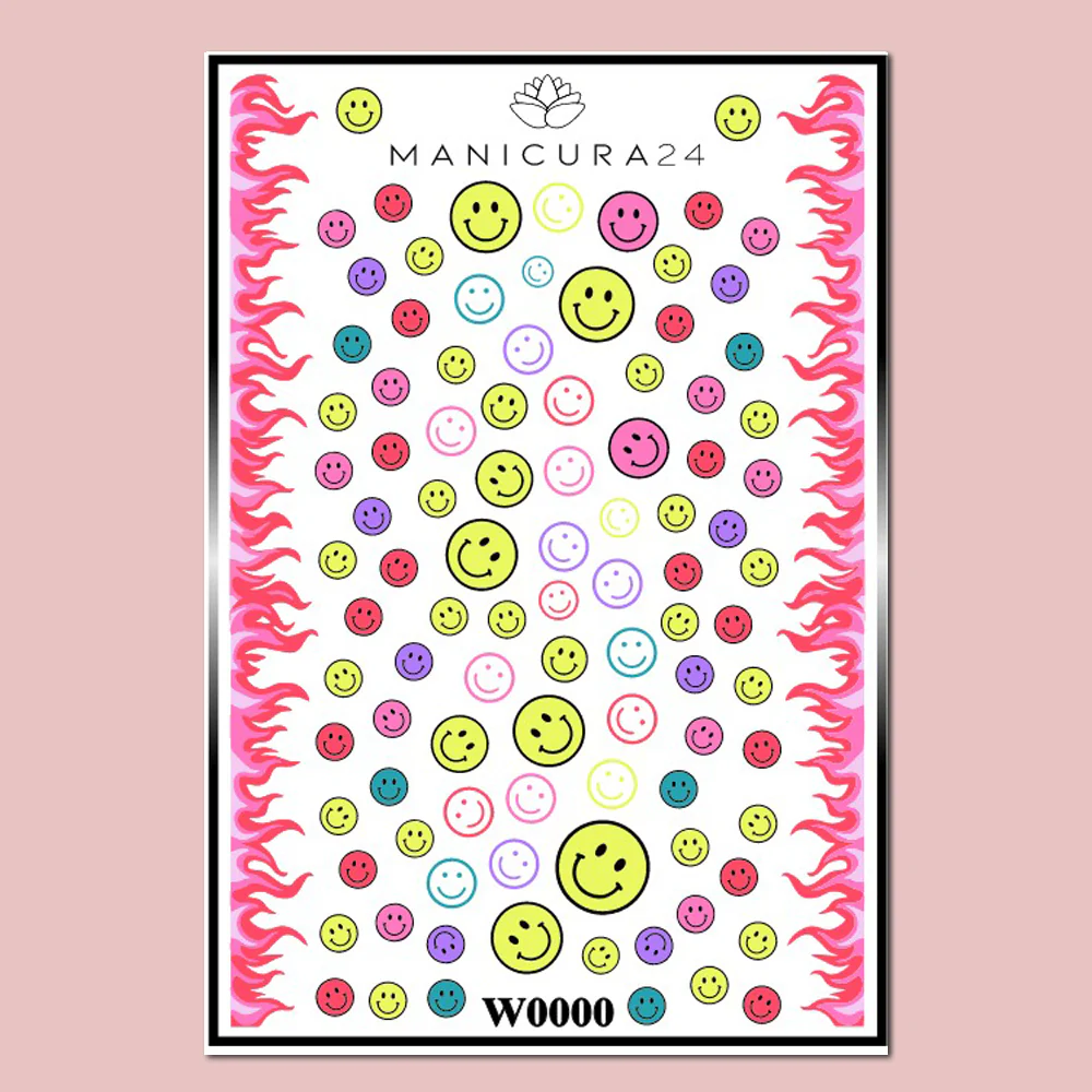 Pegatinas al Agua Smiley Fever